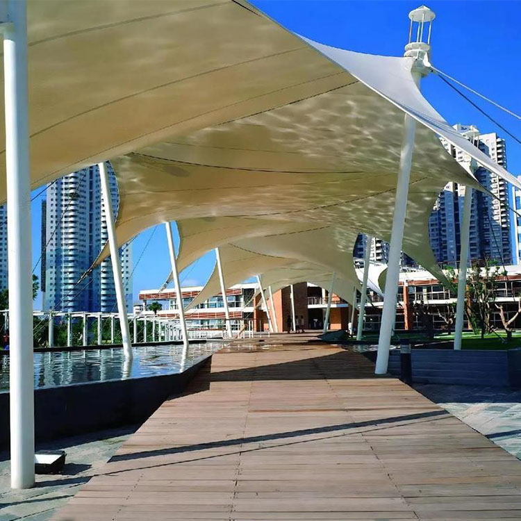 同仁市膜结构景观棚