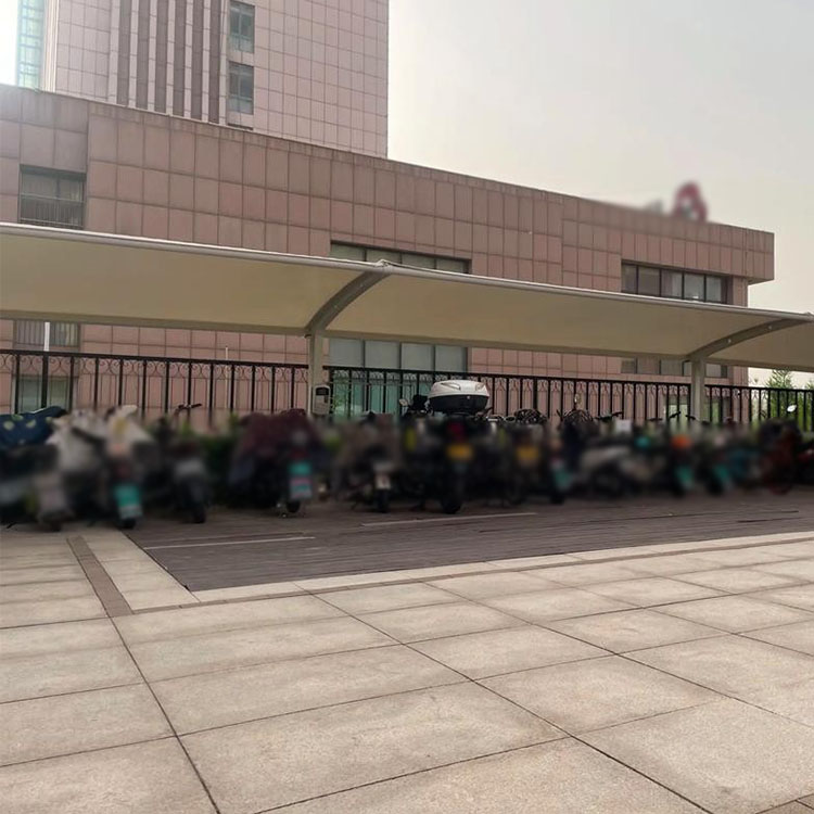 同仁市膜结构电动车棚