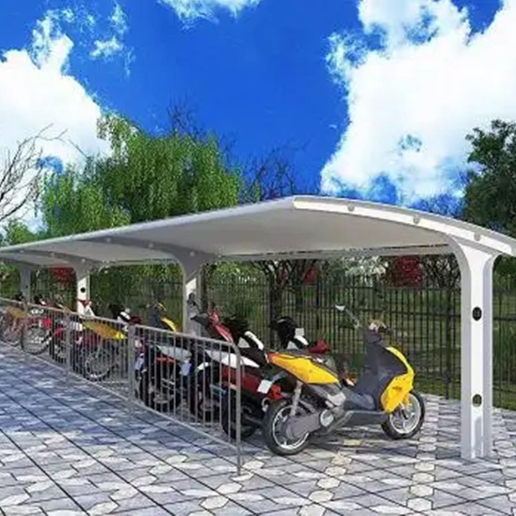 同仁市膜结构电动车棚